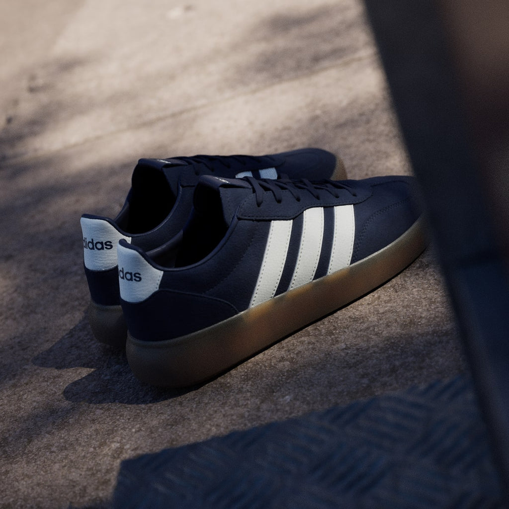 Adidas Men's BARREDA DECODE SHOES - Night Indigo / Off White / Gum - Image 6