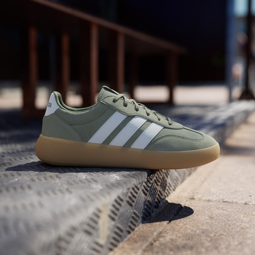 Adidas Men's BARREDA DECODE SHOES - Tent Green / Off White / Gum - Image 3