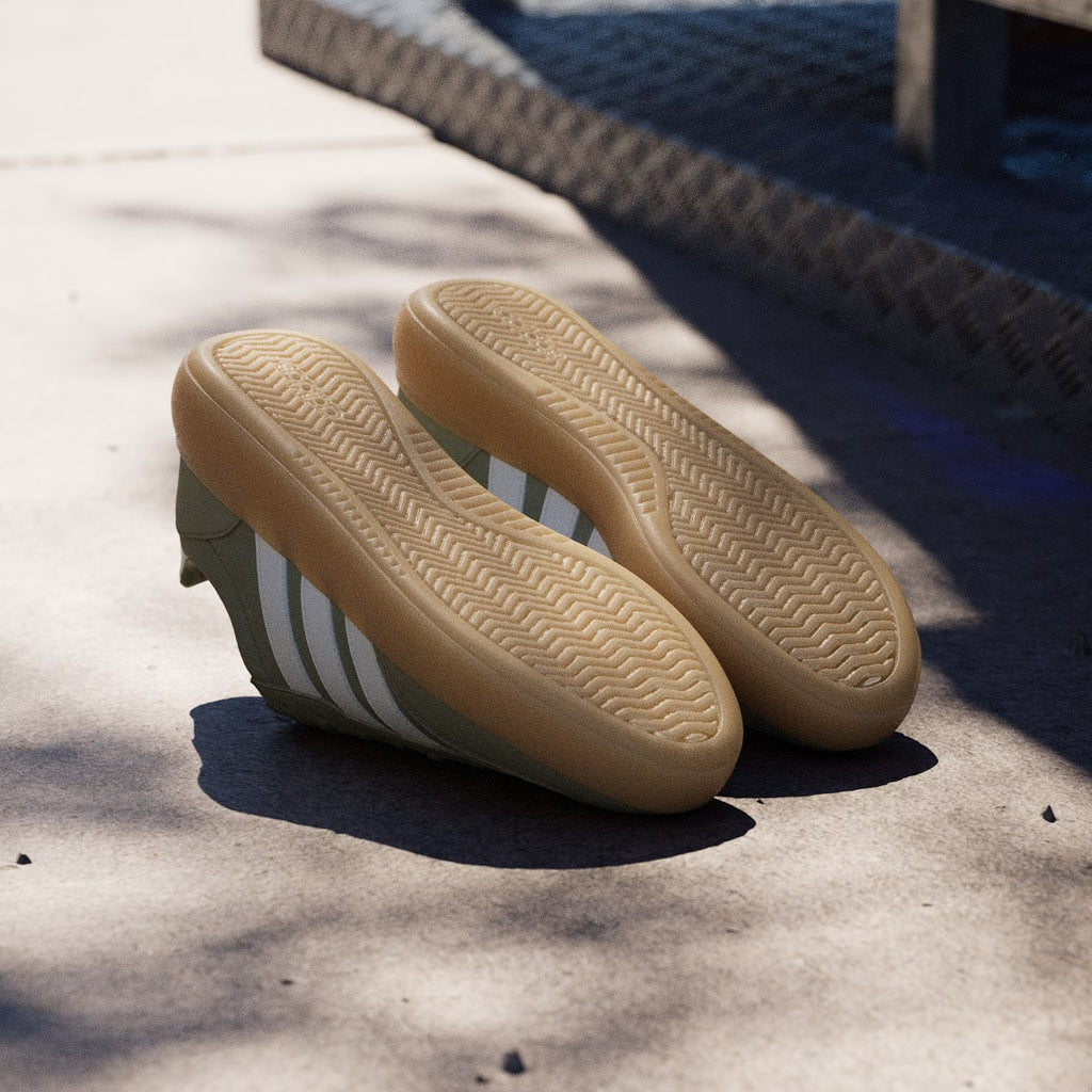 Adidas Men's BARREDA DECODE SHOES - Tent Green / Off White / Gum - Image 4
