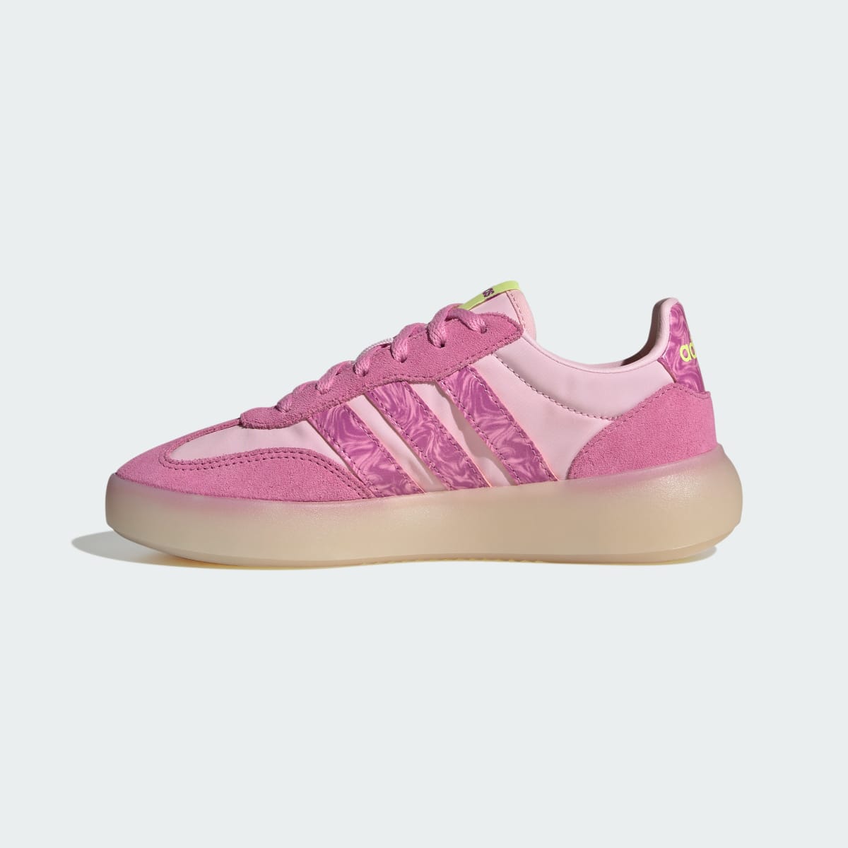 Adidas Kids' BARREDA DECODE SHOES JUNIOR - Clear Pink / St Tropic Bloom / Hi-Res Yellow - Image 6
