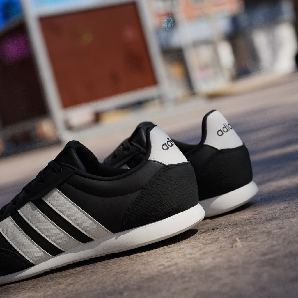 Adidas Women's BARREDA LO SHOES - Core Black / Core White / Off White - Image 9