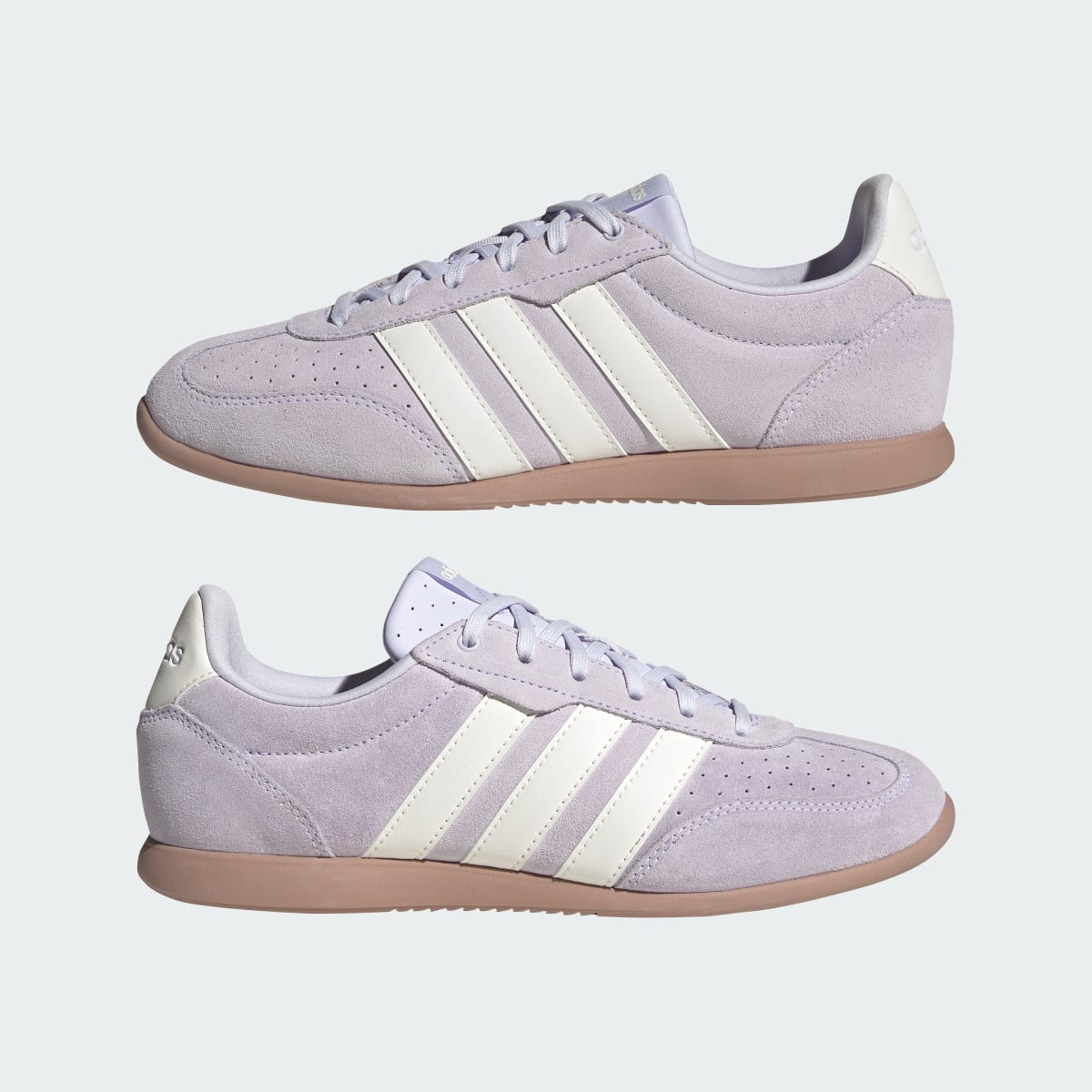 Adidas Women's BARREDA LO SHOES - Frozen Purple / Core White / Pink Gum - Image 7