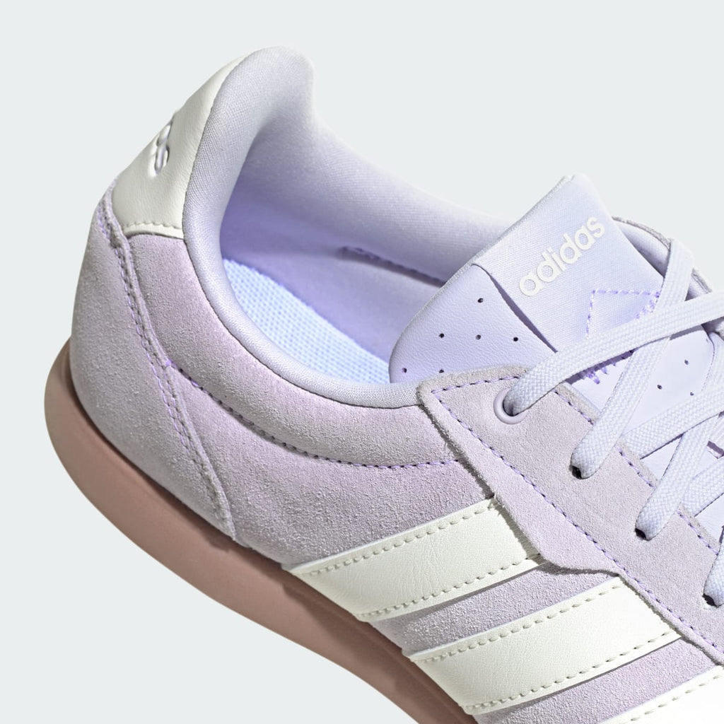 Adidas Women's BARREDA LO SHOES - Frozen Purple / Core White / Pink Gum - Image 8