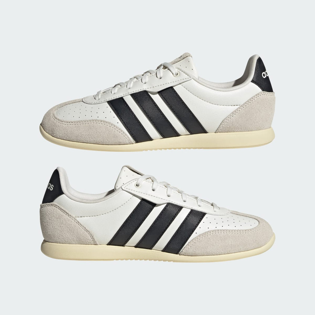 Adidas Women's BARREDA LO SHOES - Core White / Core Black / Warm Vanilla - Image 7