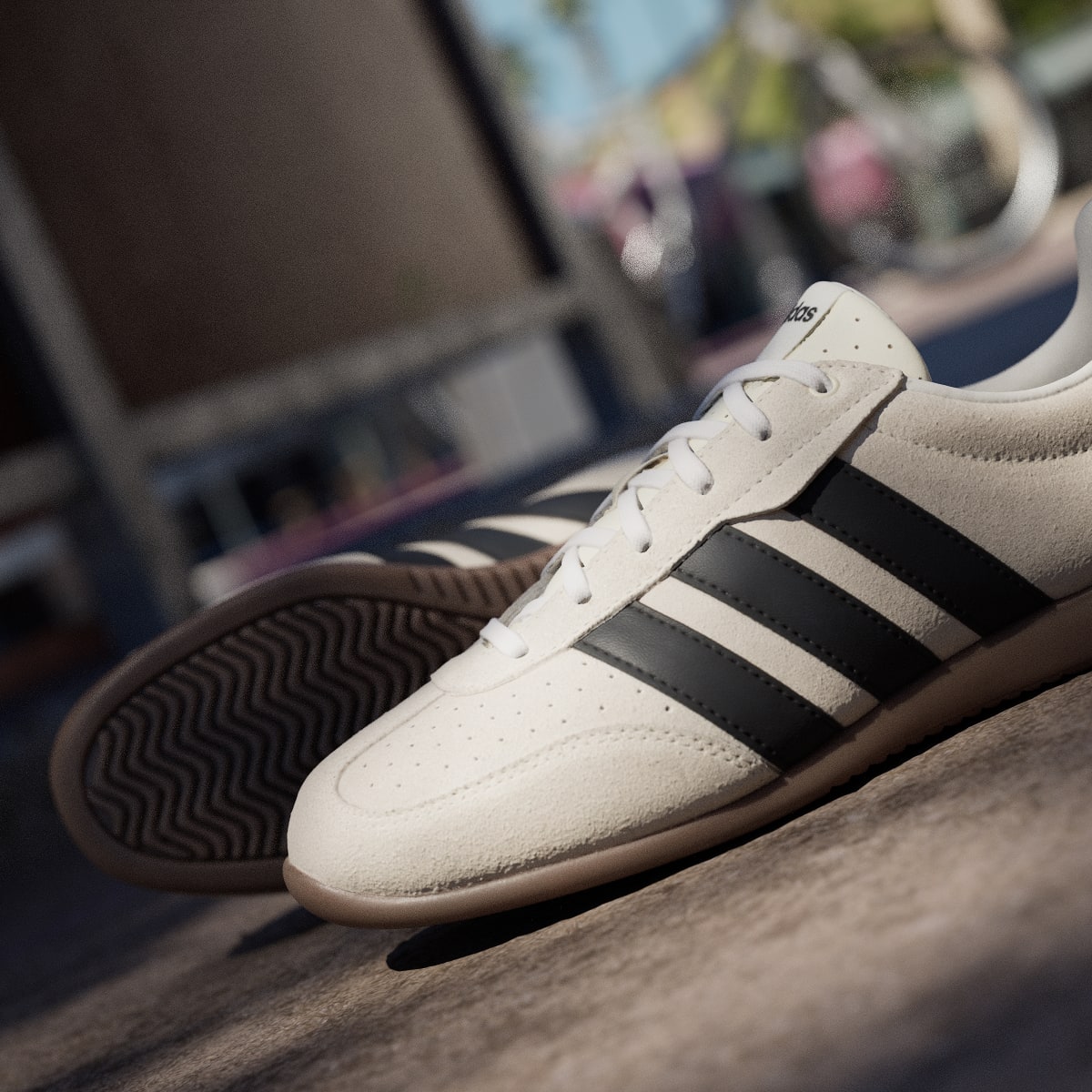 Adidas Women's BARREDA LO SHOES - Cream White / Core Black / Carbon - Image 10