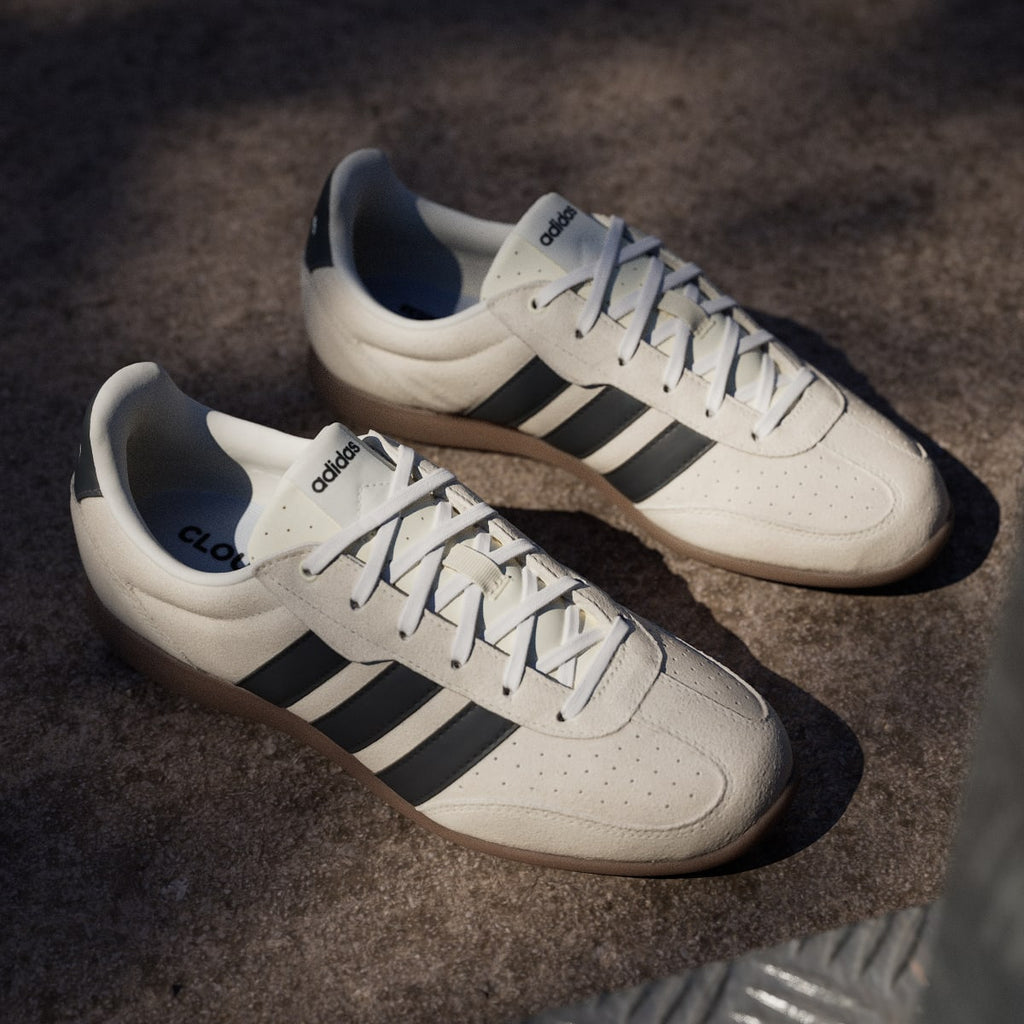 Adidas Women's BARREDA LO SHOES - Cream White / Core Black / Carbon - Image 5