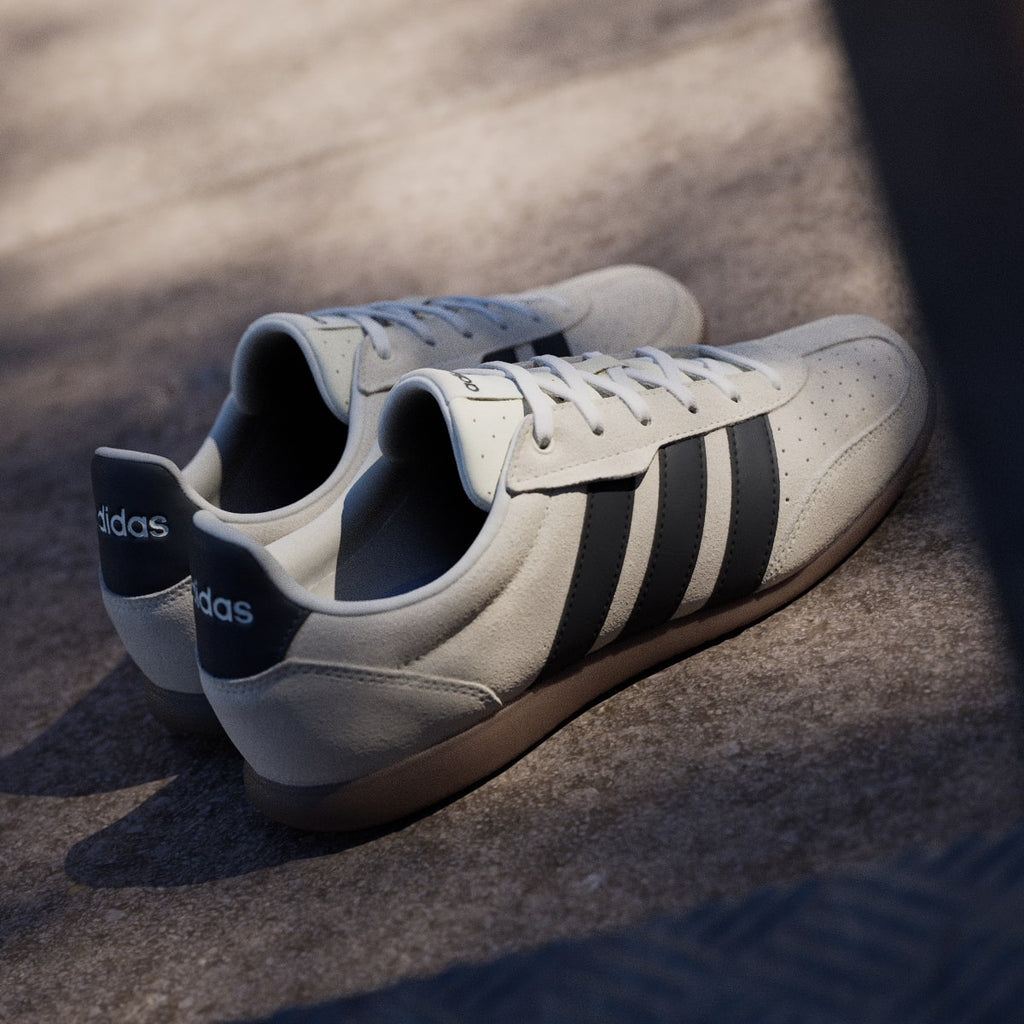 Adidas Women's BARREDA LO SHOES - Cream White / Core Black / Carbon - Image 6