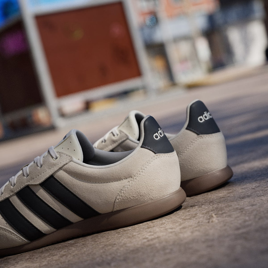 Adidas Women's BARREDA LO SHOES - Cream White / Core Black / Carbon - Image 9