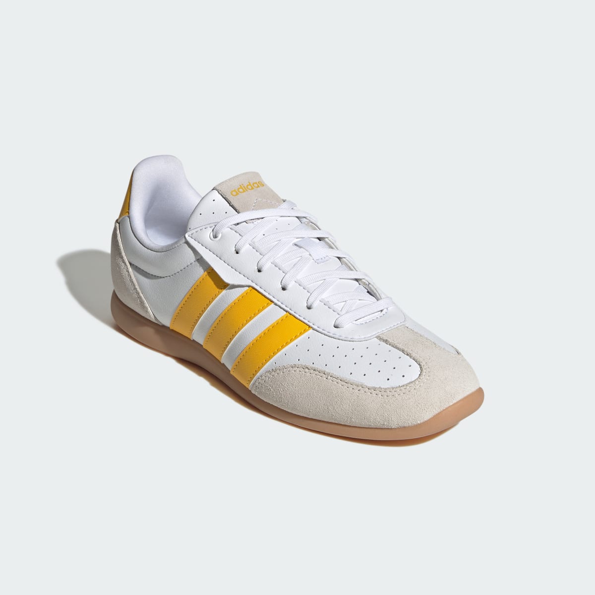 Adidas Women's BARREDA LO SHOES - Cloud White / Bold Gold / Chalk White - Image 4