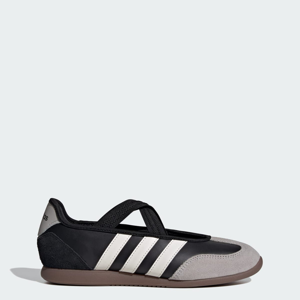 Adidas Women's BARREDA MARY JANE SHOES - Core Black / Core White / Gum - Image 1