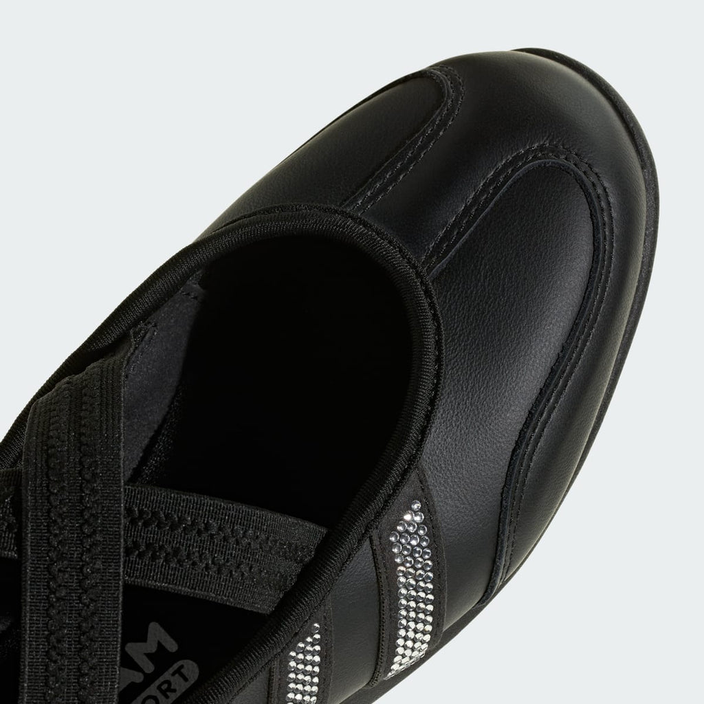 Adidas Kids' BARREDA MARY JANE SHOES JUNIOR - Core Black / Cloud White / Silver Metallic - Image 7
