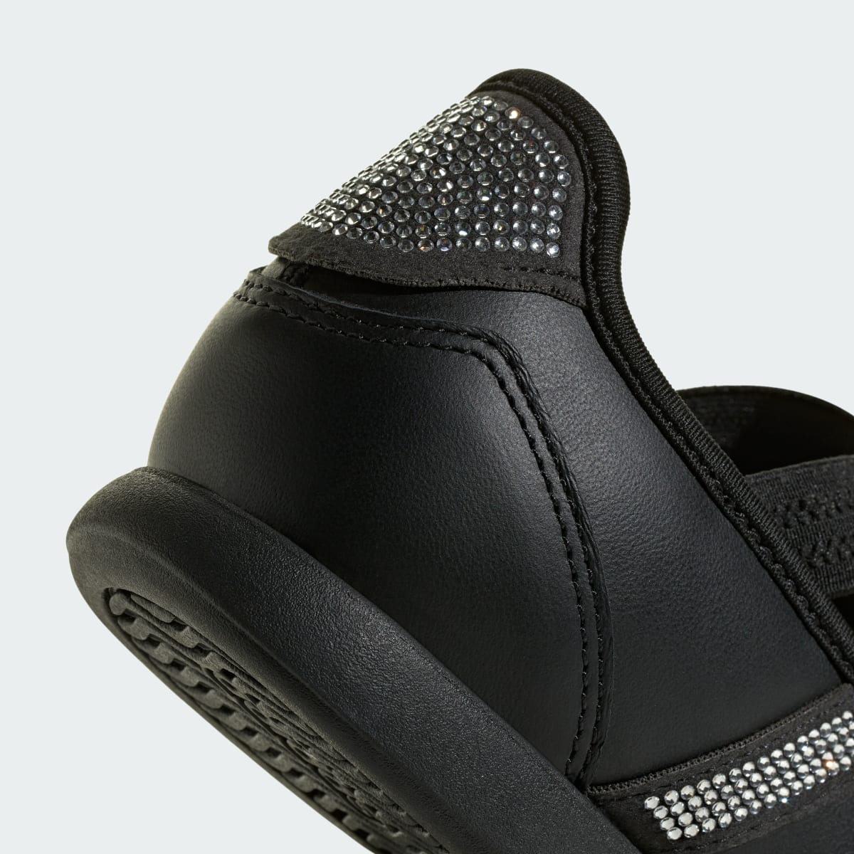 Adidas Kids' BARREDA MARY JANE SHOES JUNIOR - Core Black / Cloud White / Silver Metallic - Image 8