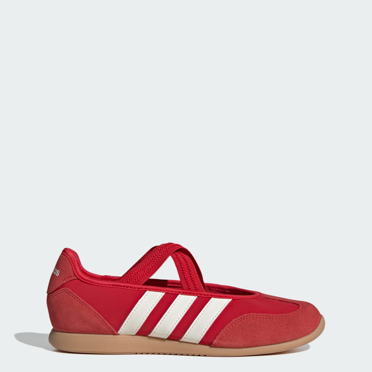 Adidas Women's BARREDA MARY JANE SHOES - Better Scarlet / Off White / Gum - Image 1