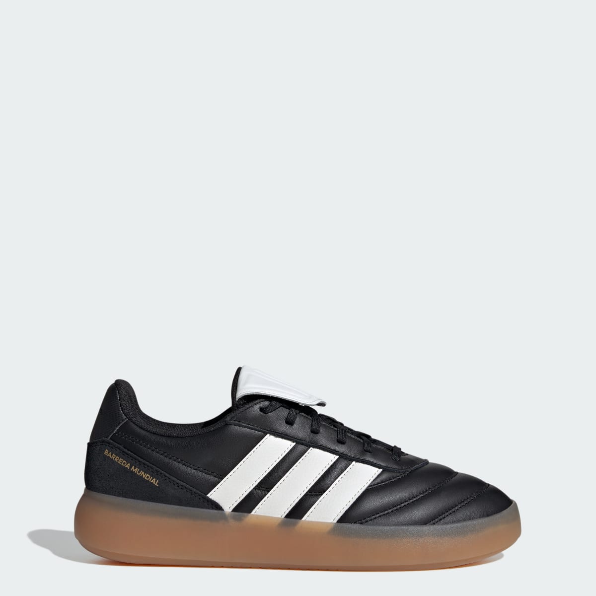 Adidas Men's BARREDA MUNDIAL Shoes - Core Black / Core White / Gum - Image 1