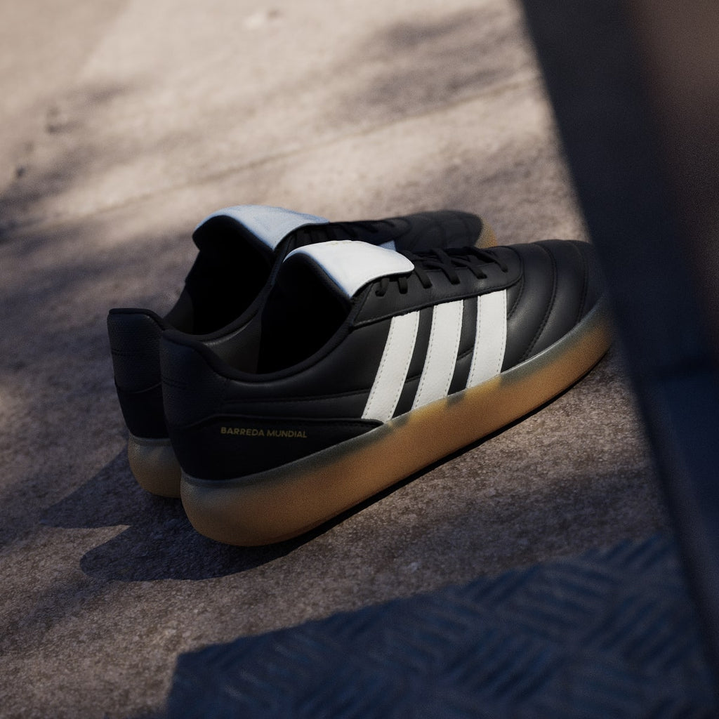 Adidas Women's BARREDA MUNDIAL Shoes - Core Black / Core White / Gum - Image 6