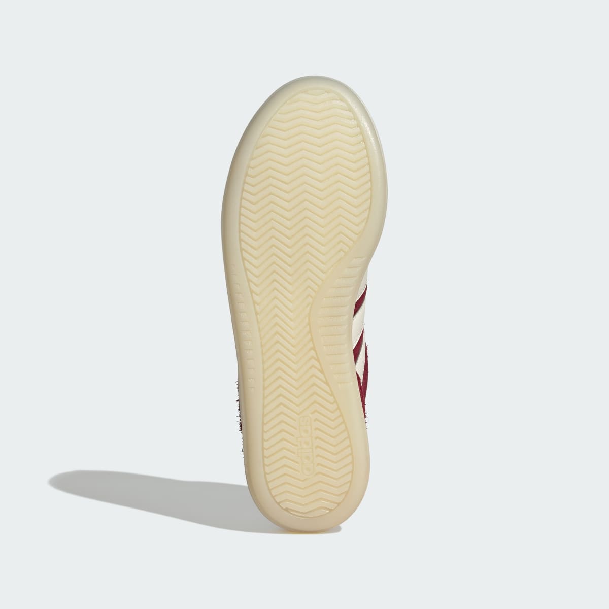 Adidas Men's BARREDA MUNDIAL Shoes - Collegiate Burgundy / Off White / Gold Metallic - Image 3