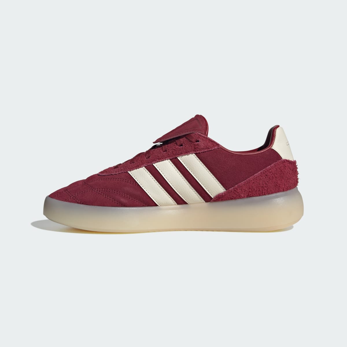 Adidas Men's BARREDA MUNDIAL Shoes - Collegiate Burgundy / Off White / Gold Metallic - Image 6