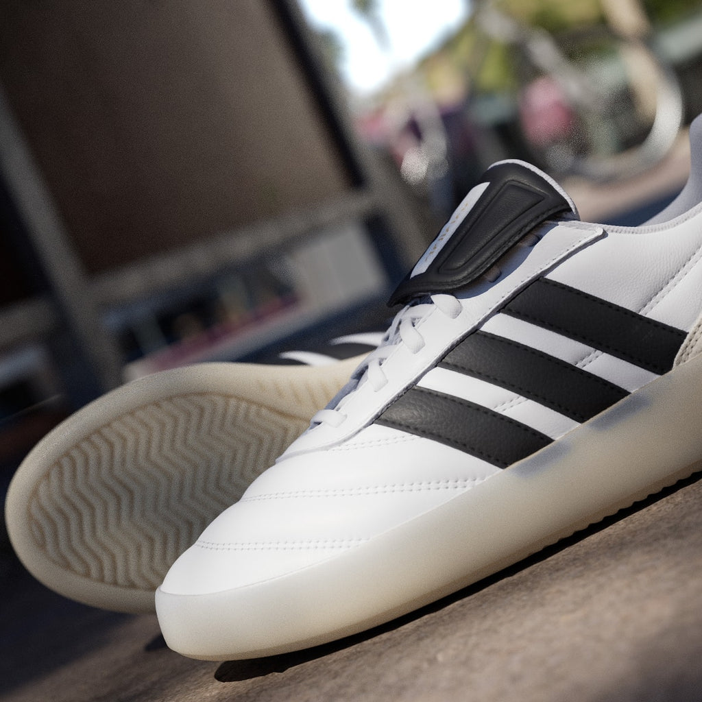 Adidas Men's BARREDA MUNDIAL Shoes - Cloud White / Core Black / Alumina - Image 10