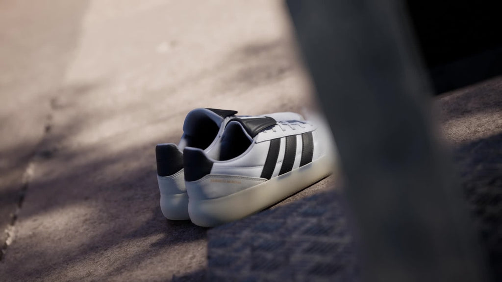 Adidas Men's BARREDA MUNDIAL Shoes - Cloud White / Core Black / Alumina - Image 2