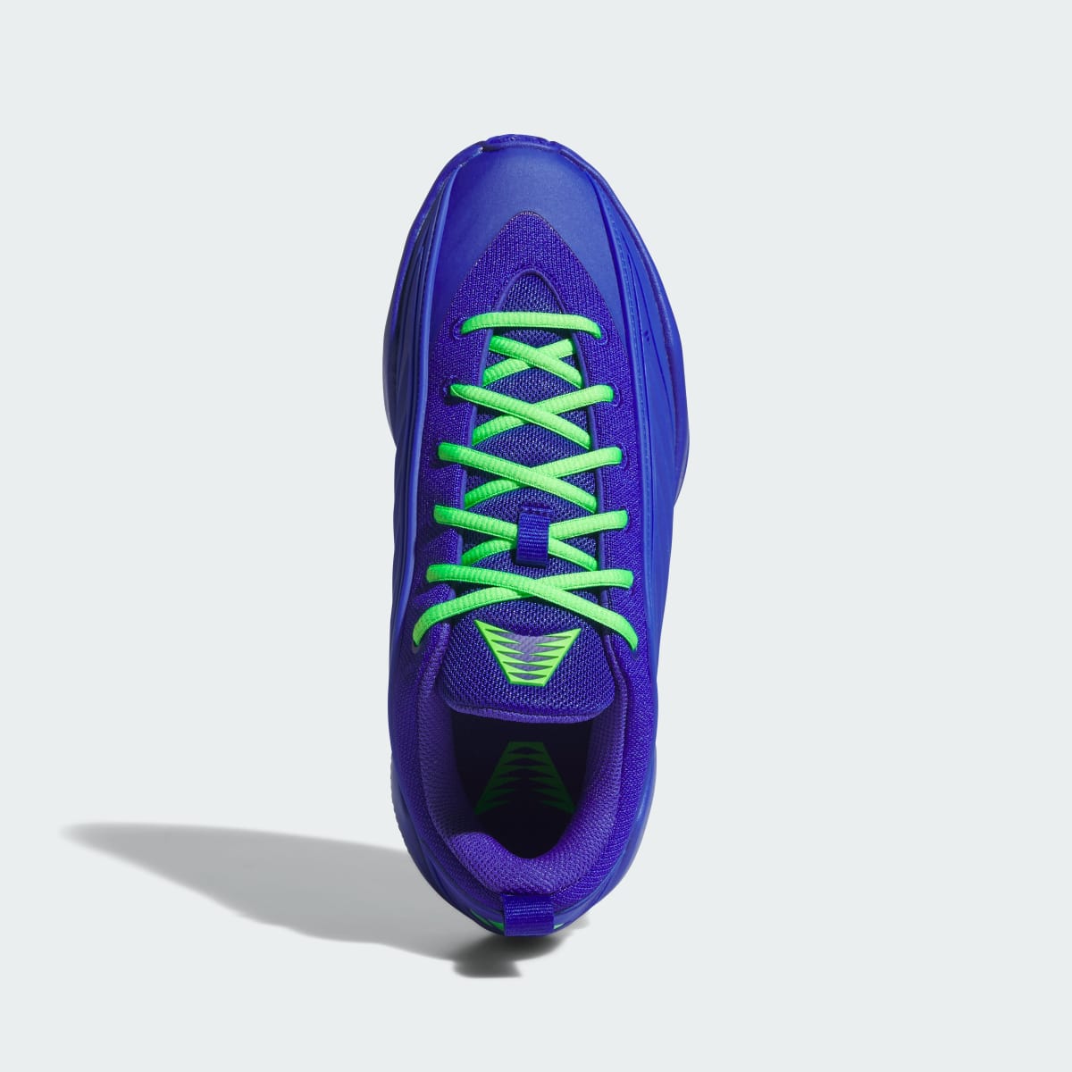 Adidas Men's BELIEVE THAT 1 Shoes - Lucid Blue / Screaming Green / Lucid Blue - Image 2