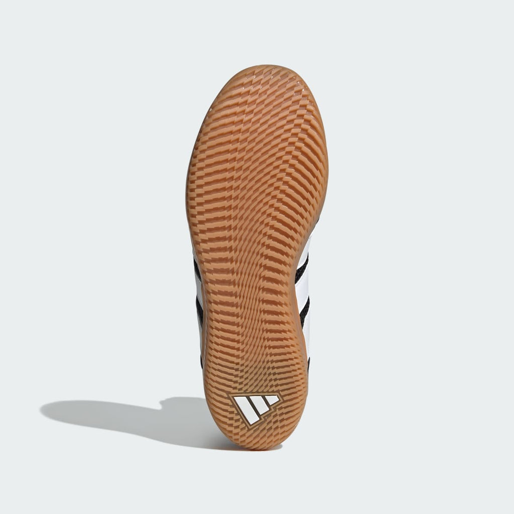 Adidas Men's BOX HOG WIDE SHOES - Core Black / Cloud White / Core Black - Image 3