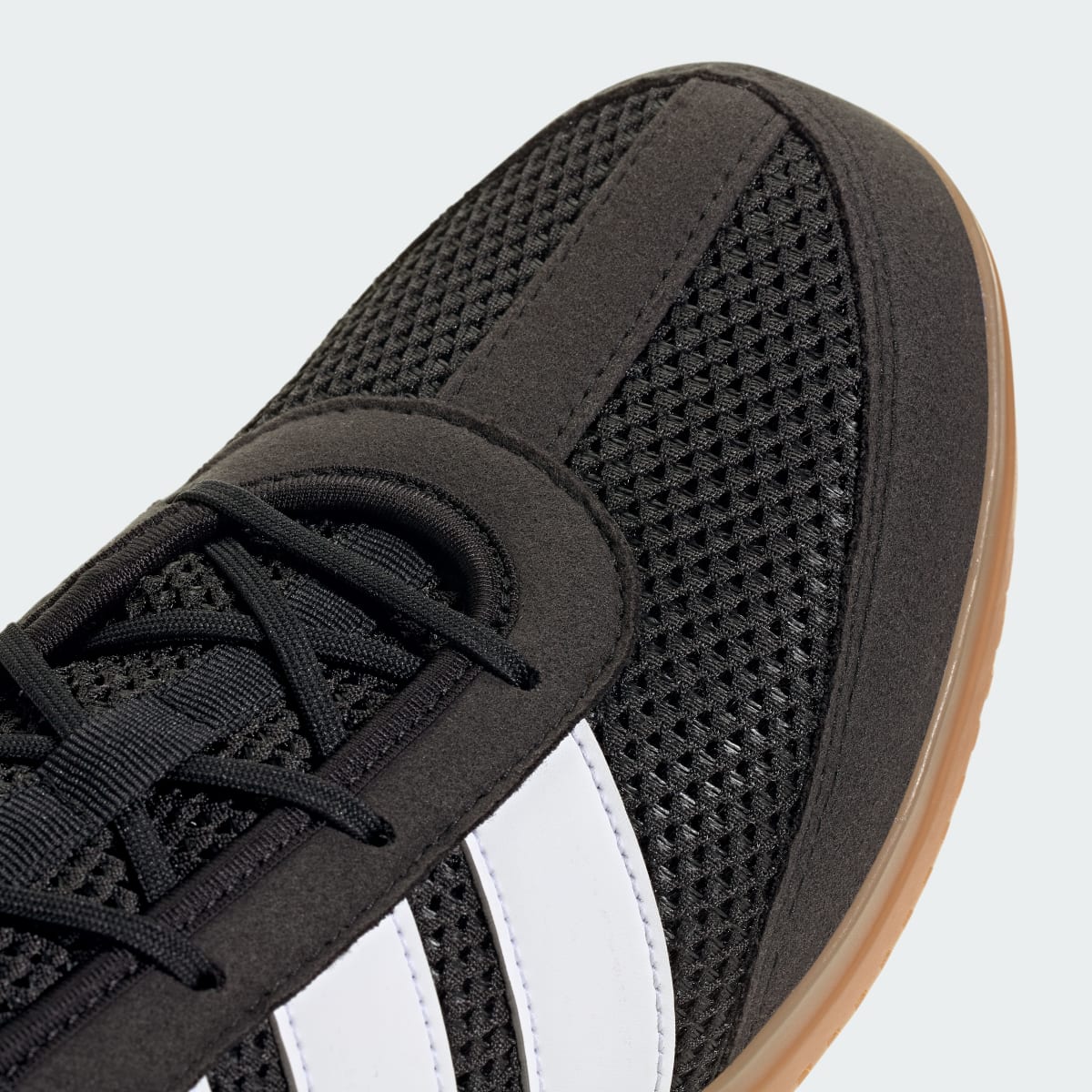 Adidas Men's BOX HOG WIDE SHOES - Core Black / Cloud White / Core Black - Image 8
