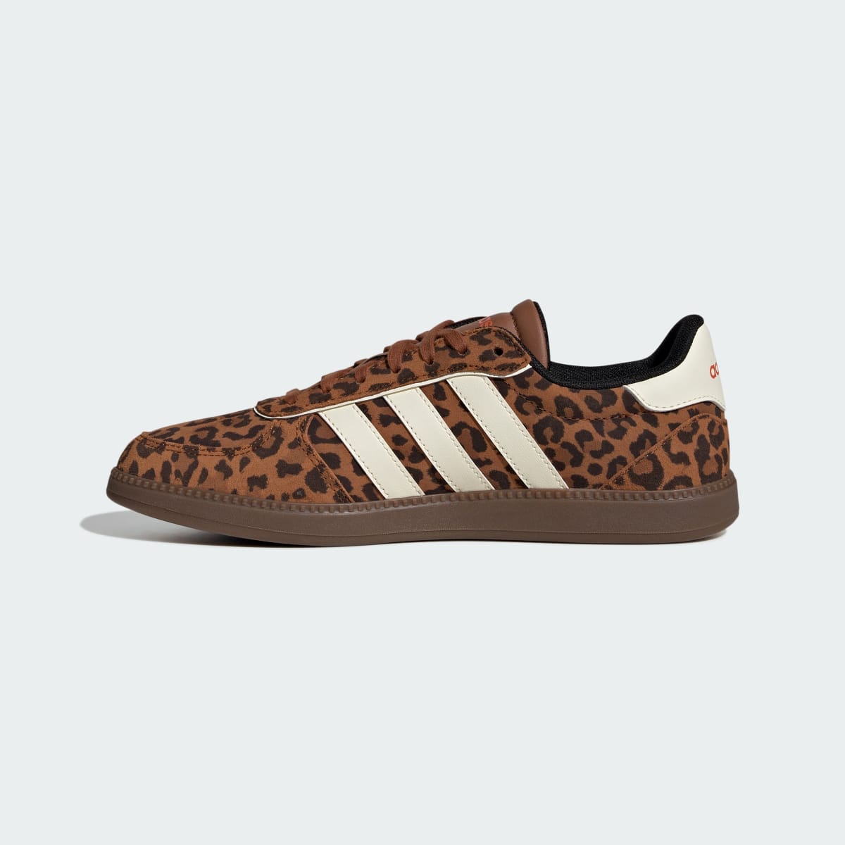 Adidas Women's BREAKNET SLEEK SHOES - Dusky Bronze / Cream White / Gum - Image 7