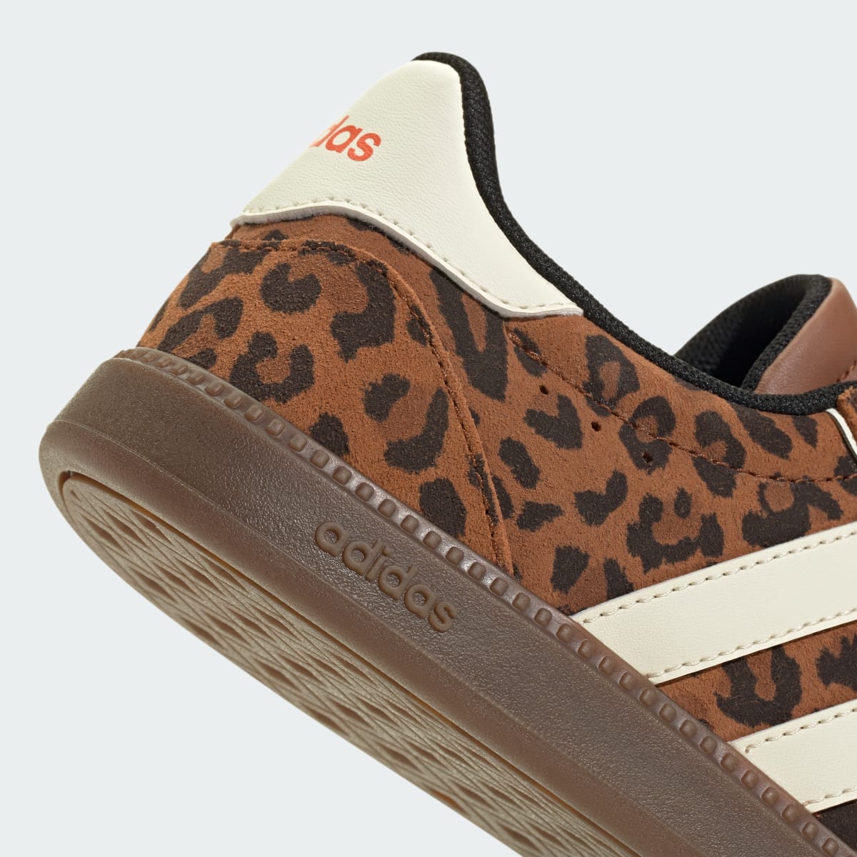Adidas Women's BREAKNET SLEEK SHOES - Dusky Bronze / Cream White / Gum - Image 11