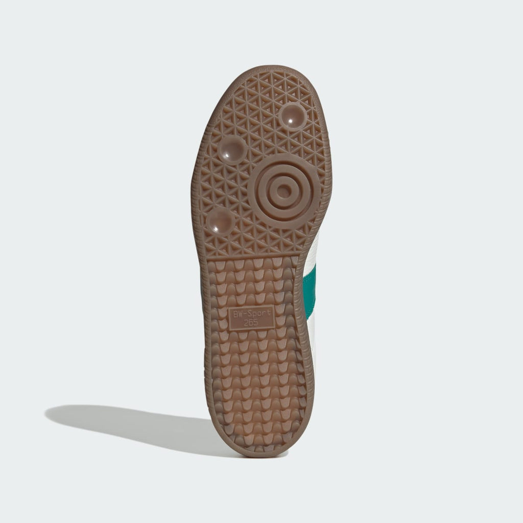 Adidas Men's BW ARMY SHOES - Core White / Power Green / Gum - Image 4