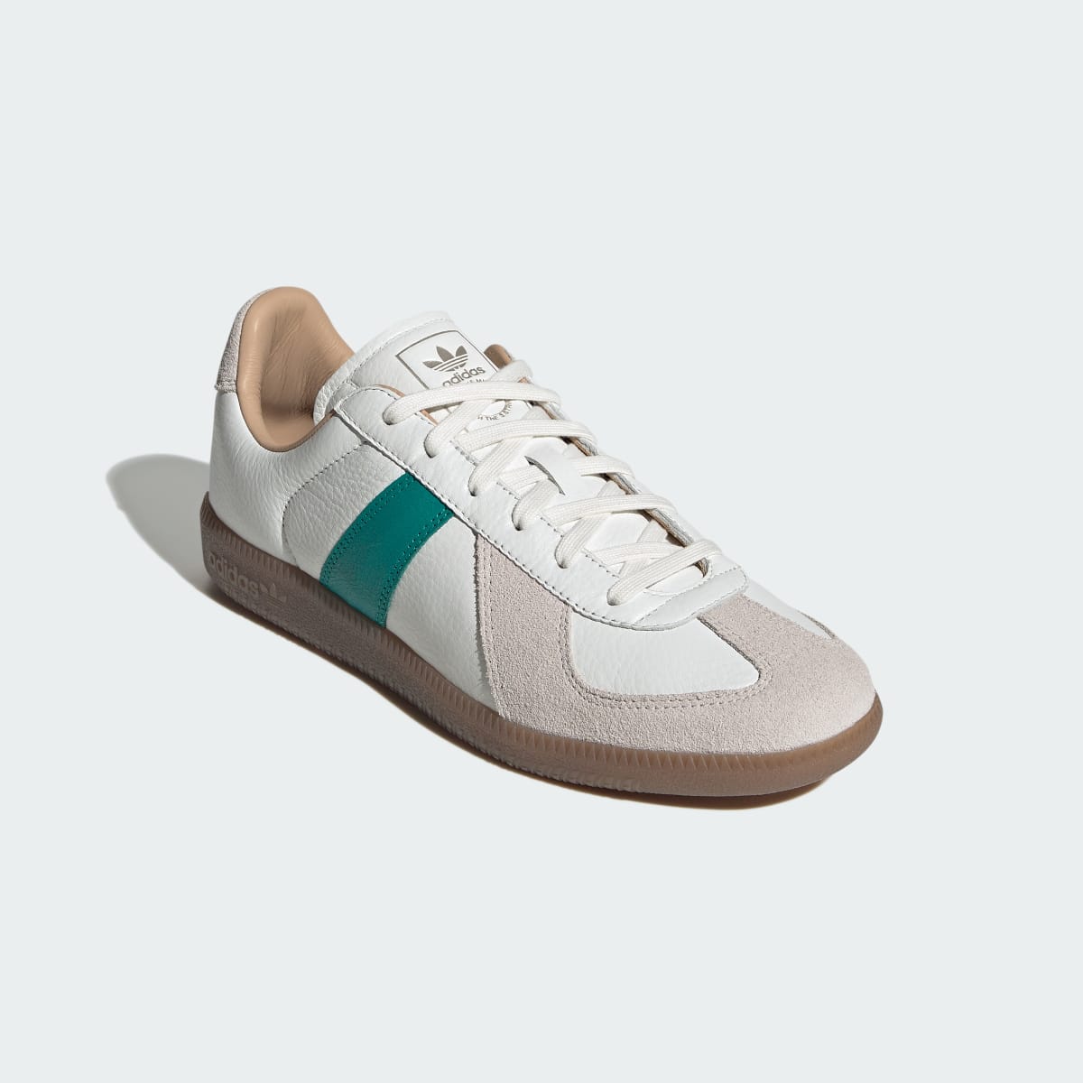 Adidas Men's BW ARMY SHOES - Core White / Power Green / Gum - Image 5