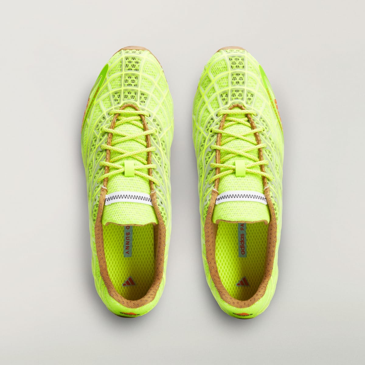 Adidas Women's Bad Bunny F50 Ghost Sprint - Solar Slime / Mesa / Semi Solar Slime - Image 2