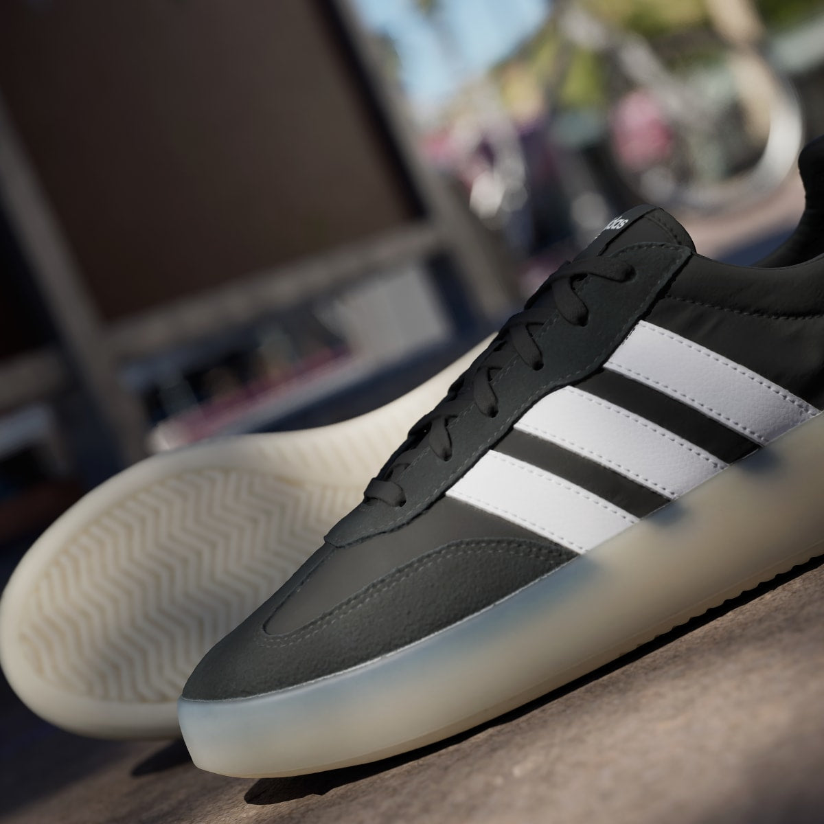 Adidas Men's Barreda Decode Shoes - Core Black / Cloud White / Core White - Image 10