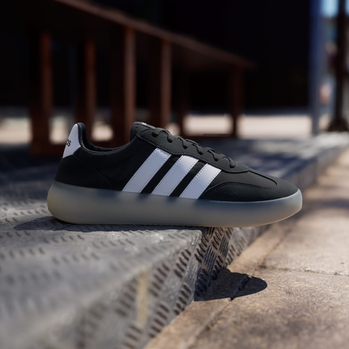 Adidas Men's Barreda Decode Shoes - Core Black / Cloud White / Core White - Image 3