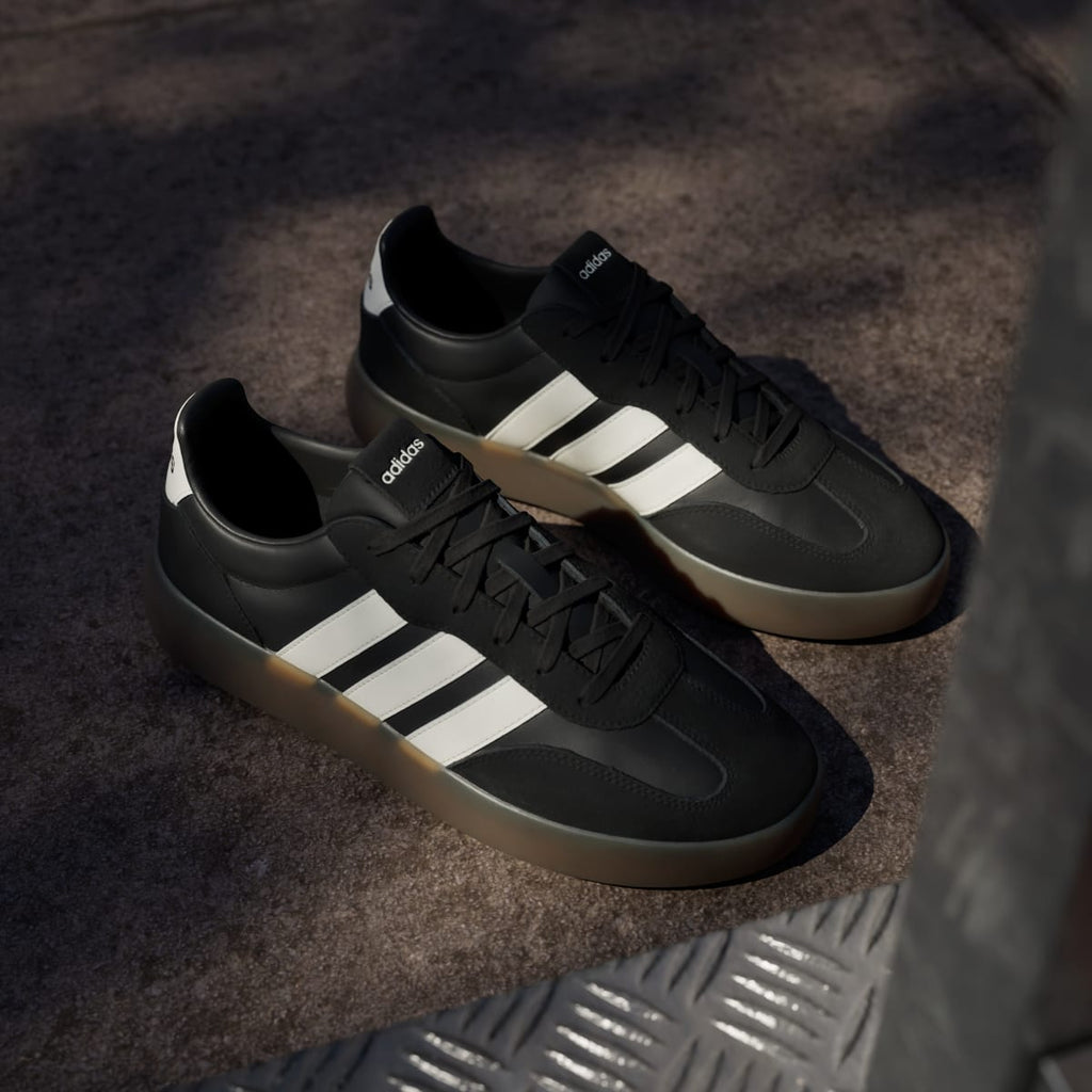 Adidas Men's Barreda Decode Shoes - Core Black / Off White / Gum - Image 5
