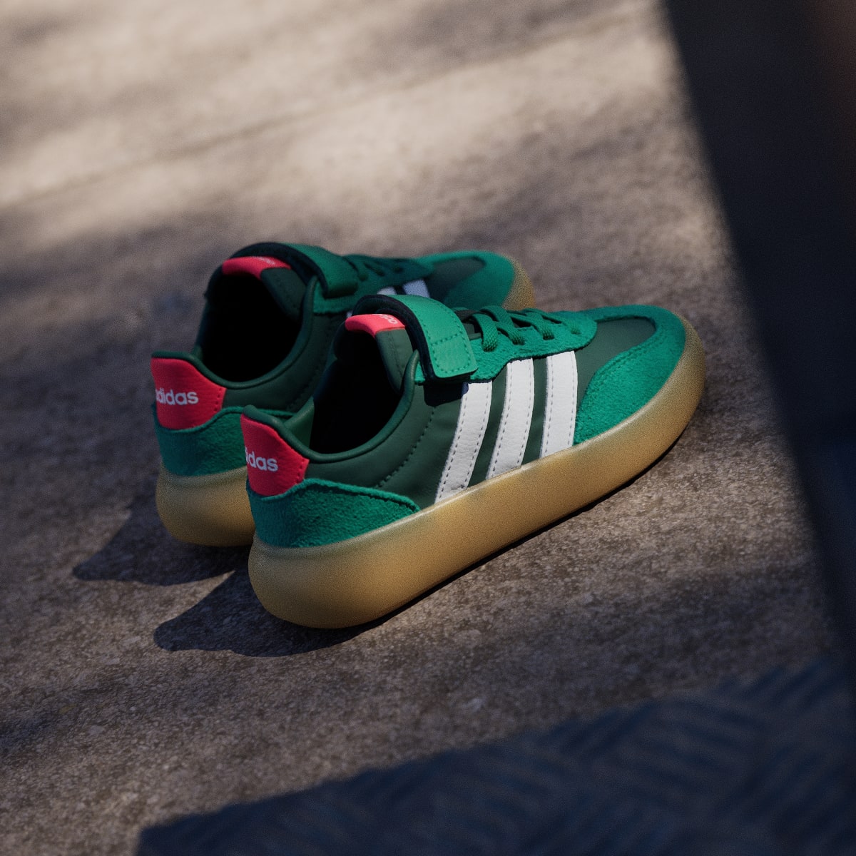 Adidas Kids' Barreda Decode Shoes Kids - Collegiate Green / Cloud White / Lucid Red - Image 6
