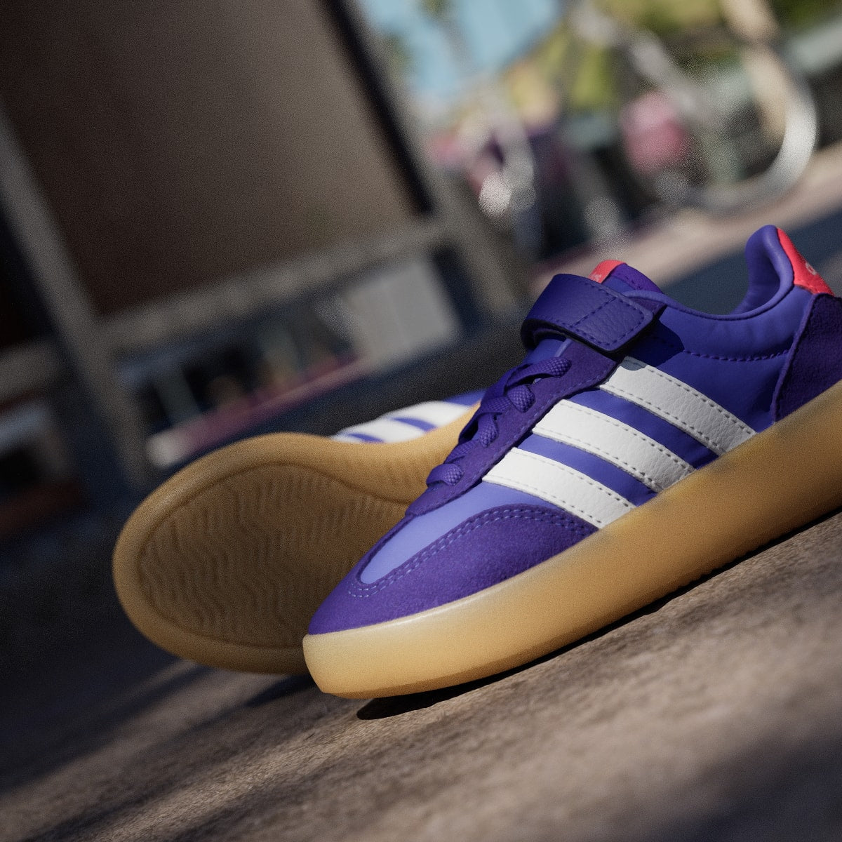 Adidas Kids' Barreda Decode Shoes Kids - Solar Purple / Cloud White / Solar Turbo - Image 10