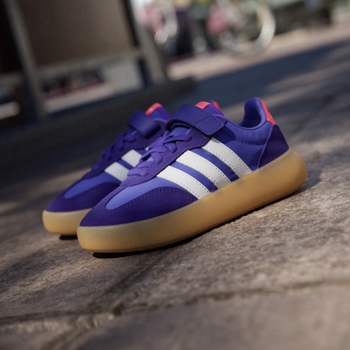 Adidas Kids' Barreda Decode Shoes Kids - Solar Purple / Cloud White / Solar Turbo - Image 8