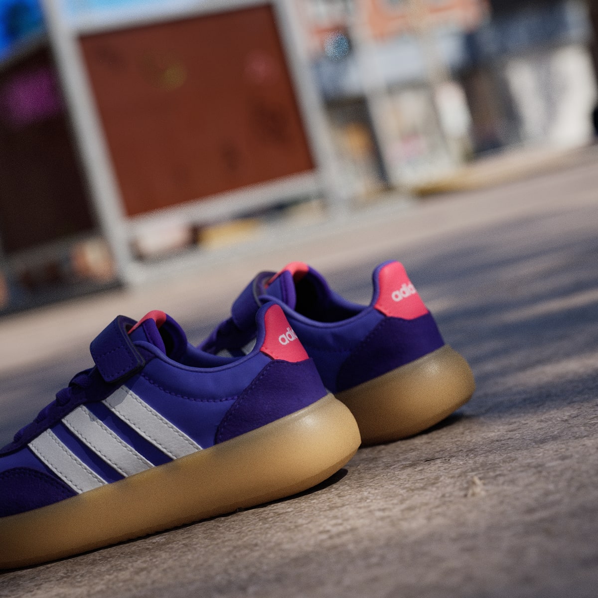 Adidas Kids' Barreda Decode Shoes Kids - Solar Purple / Cloud White / Solar Turbo - Image 9