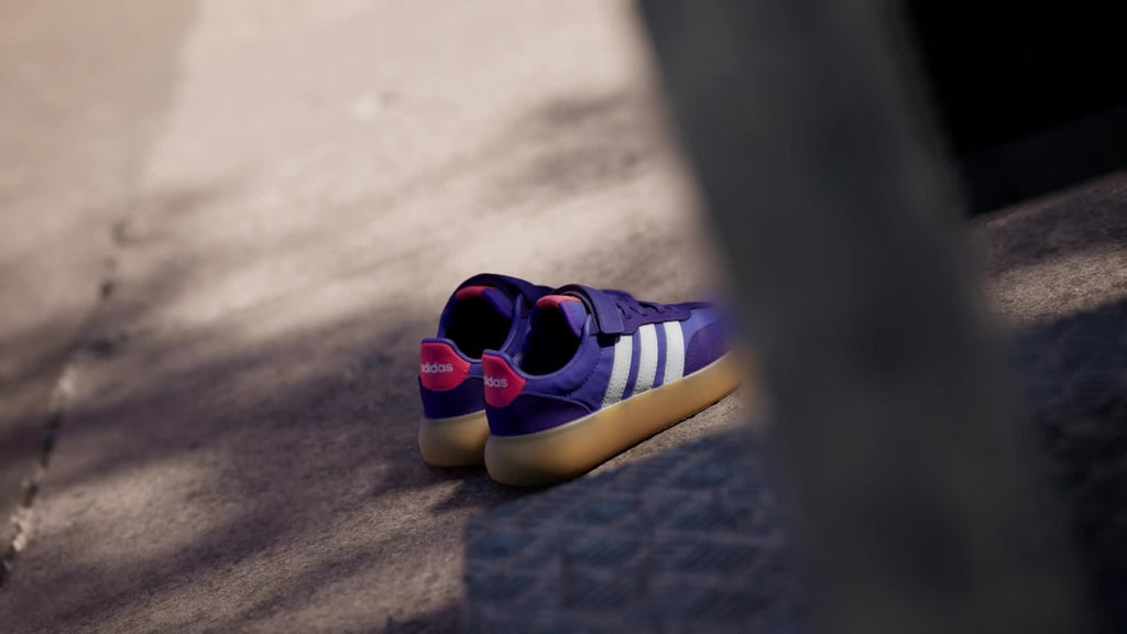 Adidas Kids' Barreda Decode Shoes Kids - Solar Purple / Cloud White / Solar Turbo - Image 2