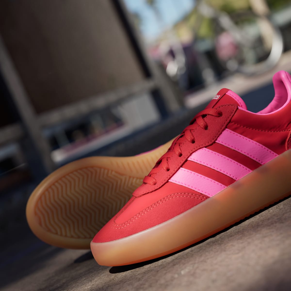 Adidas Kids' Barreda Decode Shoes Kids - Better Scarlet / Lucid Pink / Gum - Image 10