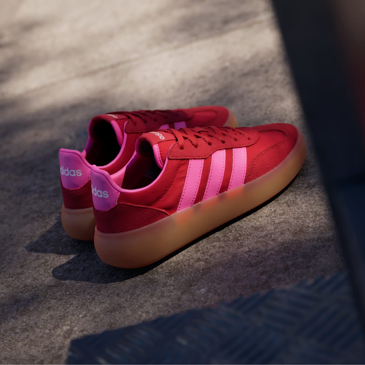 Adidas Kids' Barreda Decode Shoes Kids - Better Scarlet / Lucid Pink / Gum - Image 6
