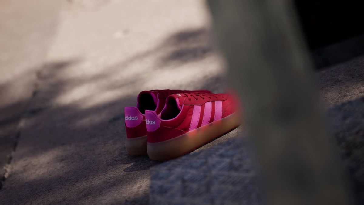 Adidas Kids' Barreda Decode Shoes Kids - Better Scarlet / Lucid Pink / Gum - Image 2