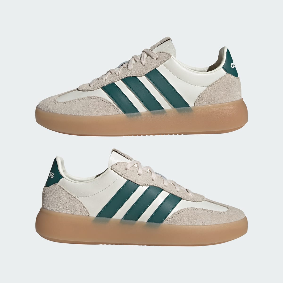 Adidas Men's Barreda Decode Shoes - Off White / Collegiate Green / Wonder White - Image 7