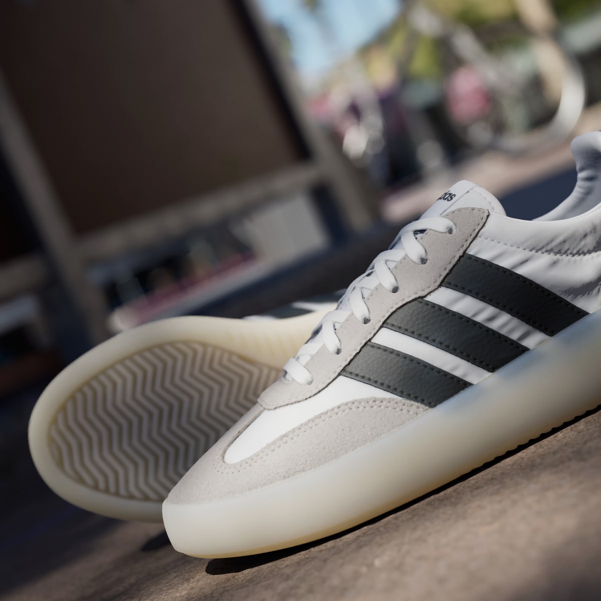 Adidas Women's Barreda Decode Shoes - Cloud White / Core Black / Grey Two - Image 10