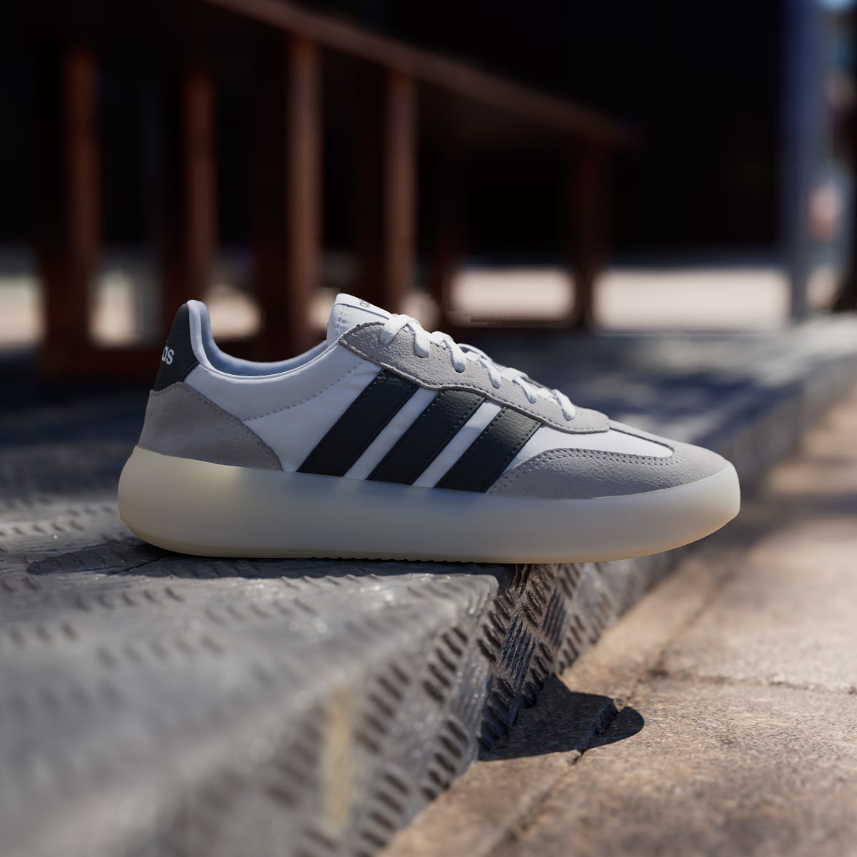 Adidas Women's Barreda Decode Shoes - Cloud White / Core Black / Grey Two - Image 3