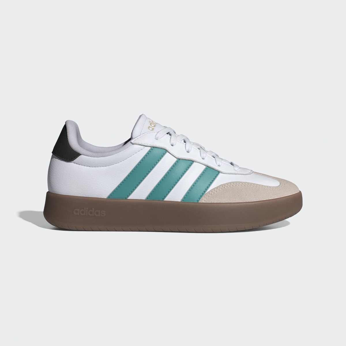 Adidas Women's Barreda Shoes - Cloud White / Powder Teal / Beige - Image 1