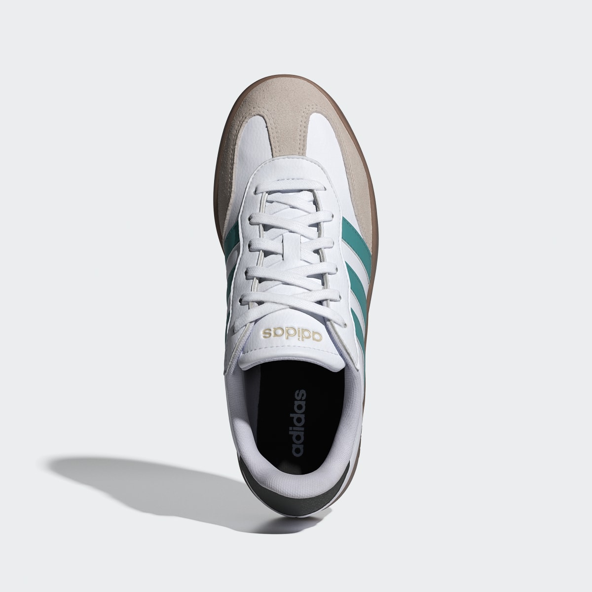Adidas Women's Barreda Shoes - Cloud White / Powder Teal / Beige - Image 3