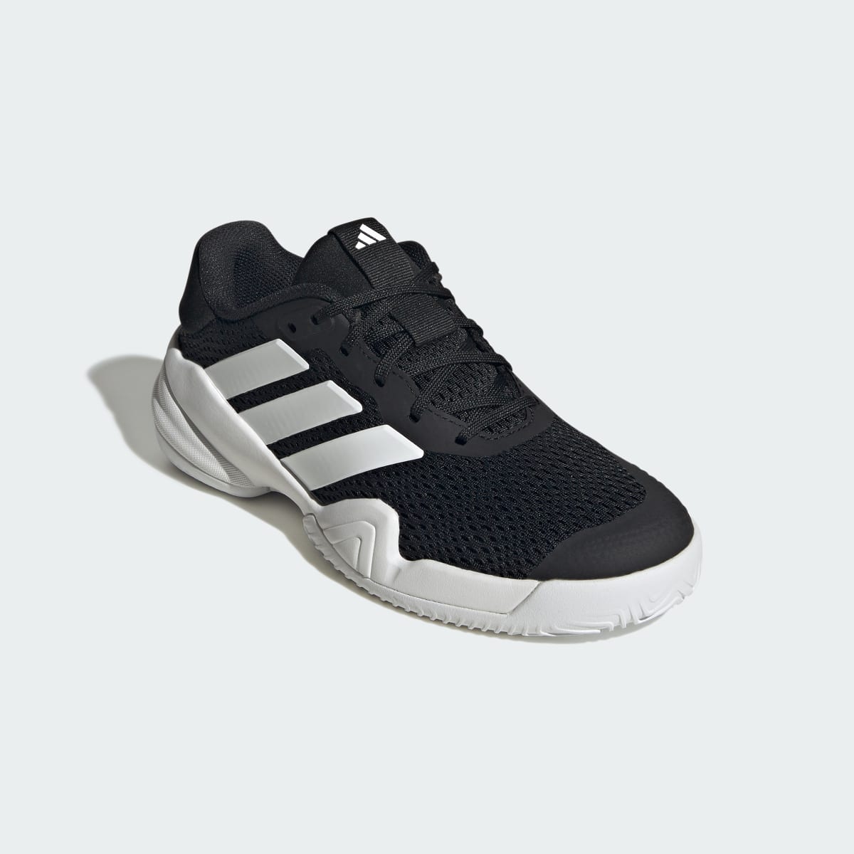 Adidas Kids' Barricade Kids Tennis Shoes - Core Black / Cloud White / Core Black - Image 4