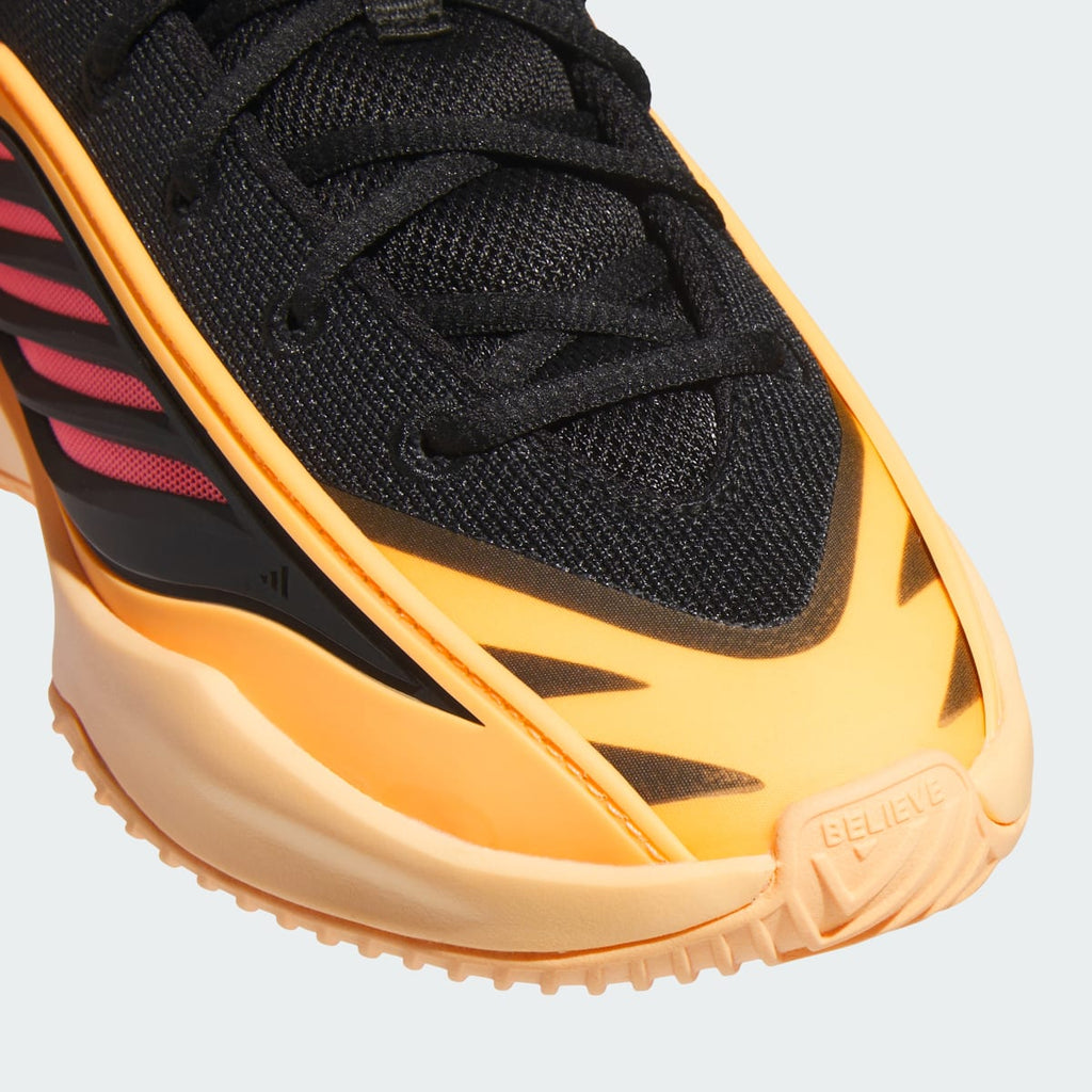 Adidas Kids' Believe That 1 J Shoes - Acid Orange / Core Black / Acid Red - Image 8