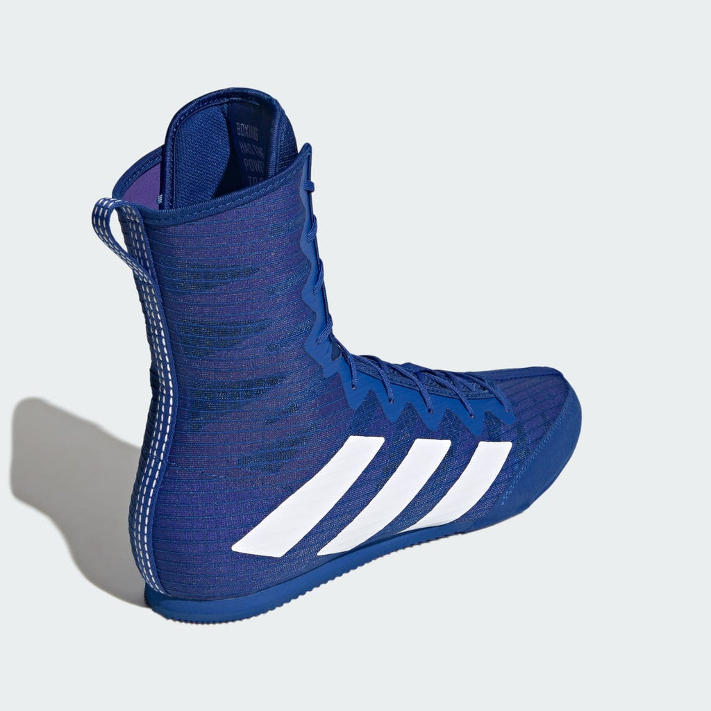 Adidas Women's Box Hog 4 Shoes - Royal Blue / Cloud White / Solar Purple - Image 5